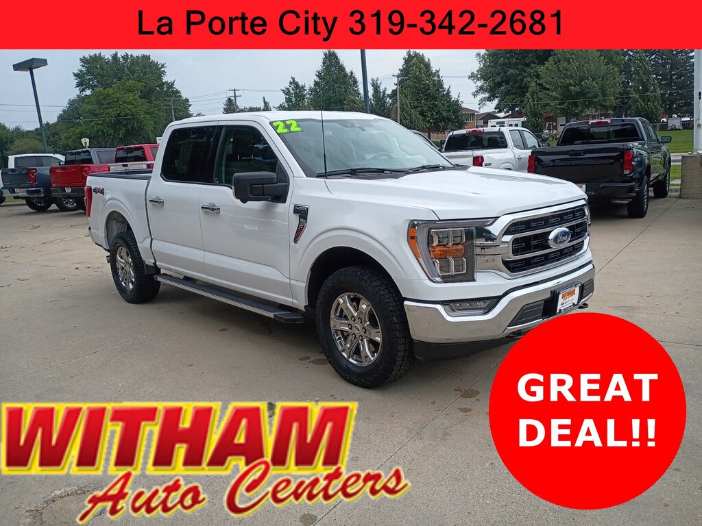Used 2022 Ford F-150 XLT Truck SuperCrew Cab