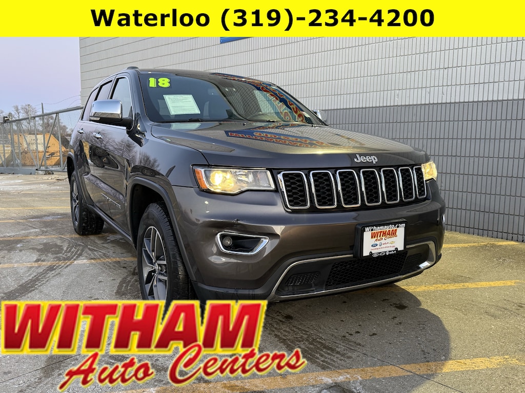 Used 2018 Jeep Grand Cherokee Limited SUV
