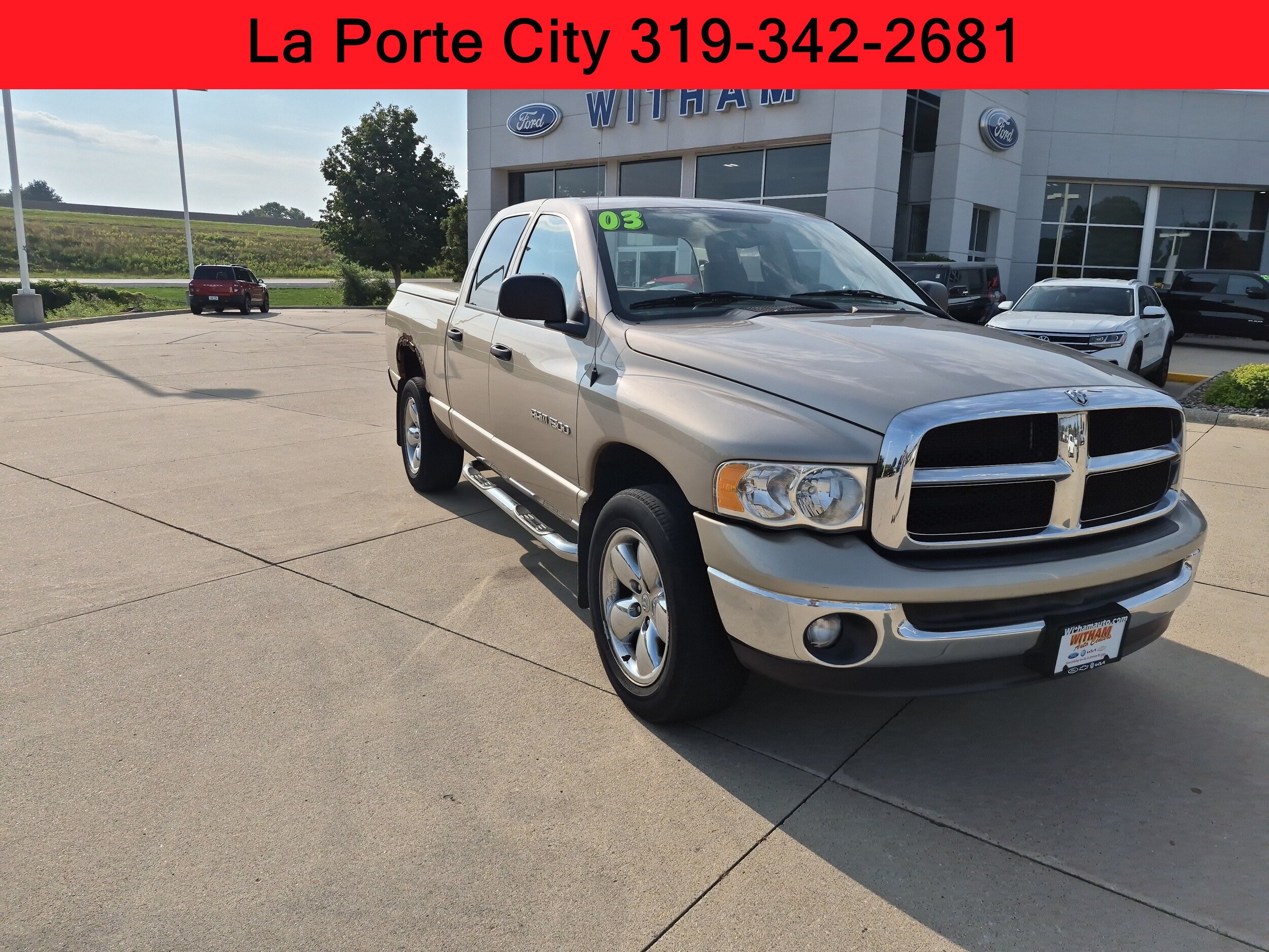 Used 2003 Dodge Ram 1500 Pickup ST with VIN 1D7HU18N13S373625 for sale in Waterloo, IA