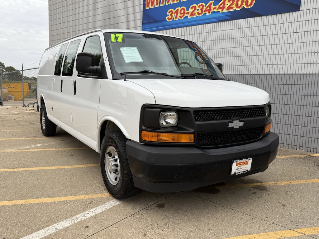Used 2017 Chevrolet Express Cargo Van Van Extended Cargo Van