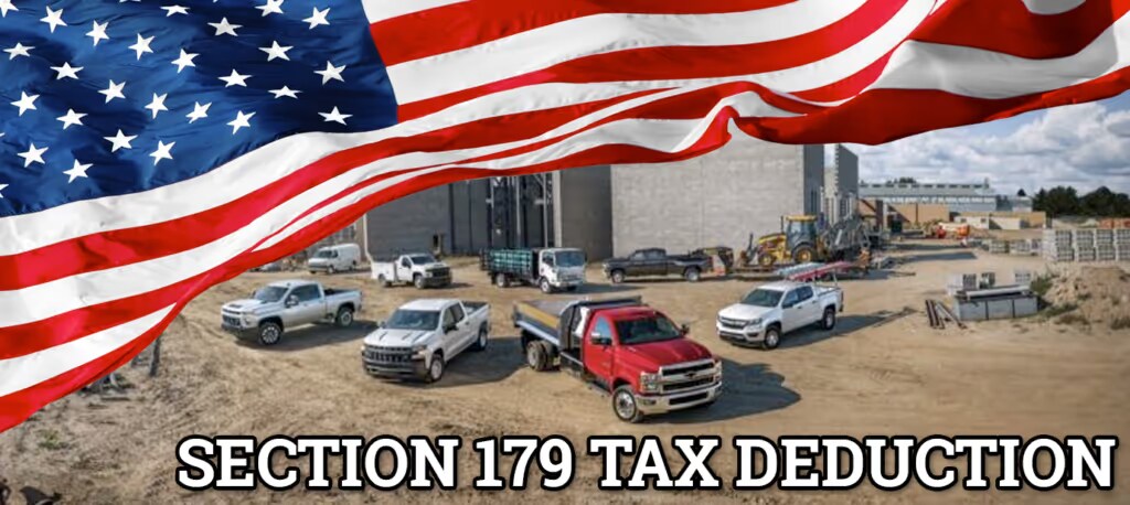 Chevrolet Work Truck Lineup that qualifies for the 179 Tax Credit
