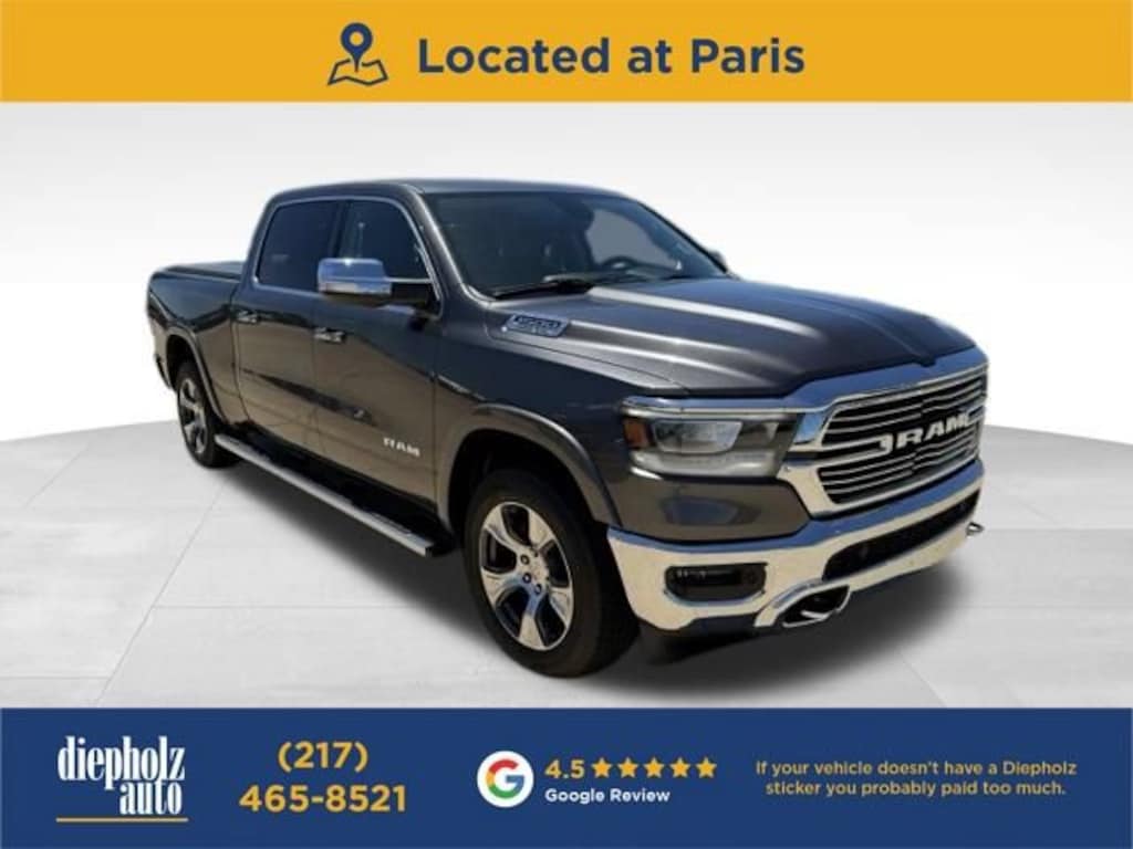 Used 2019 Ram 1500 Laramie Truck Crew Cab