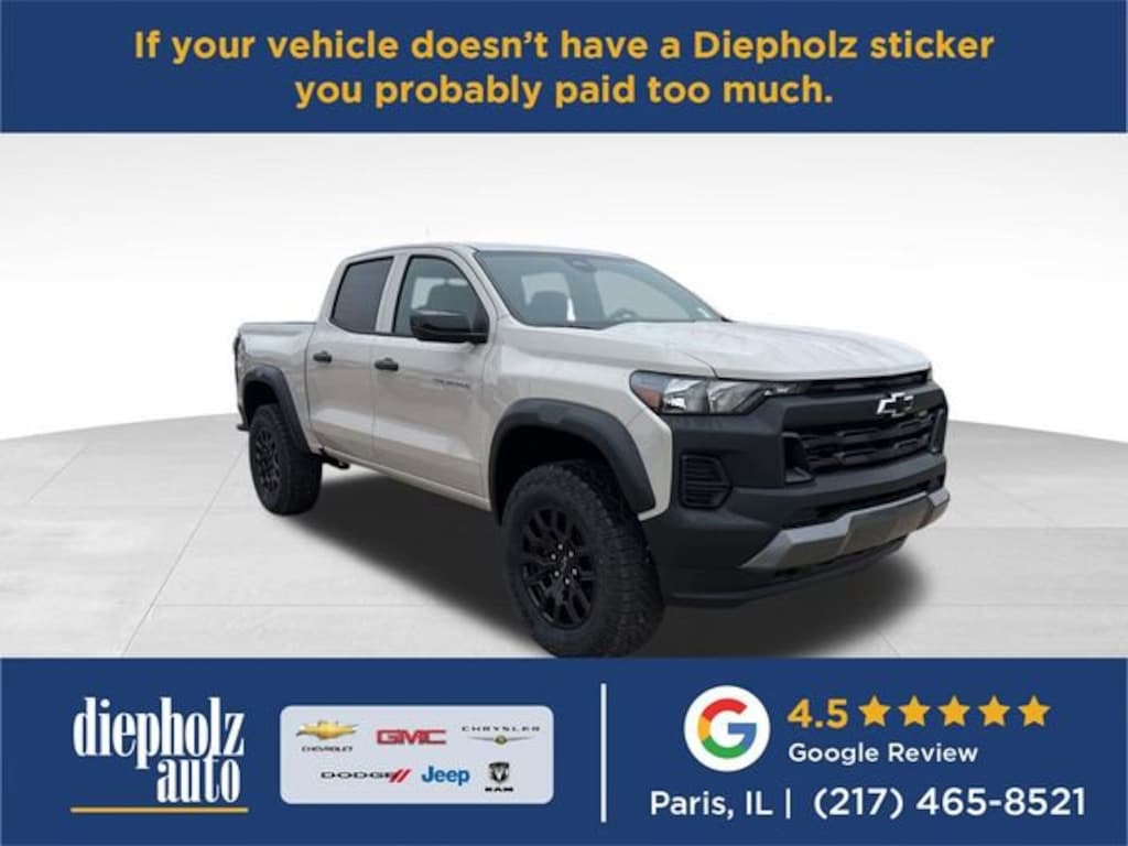 New 2026 Chevrolet Colorado Trail Boss Truck