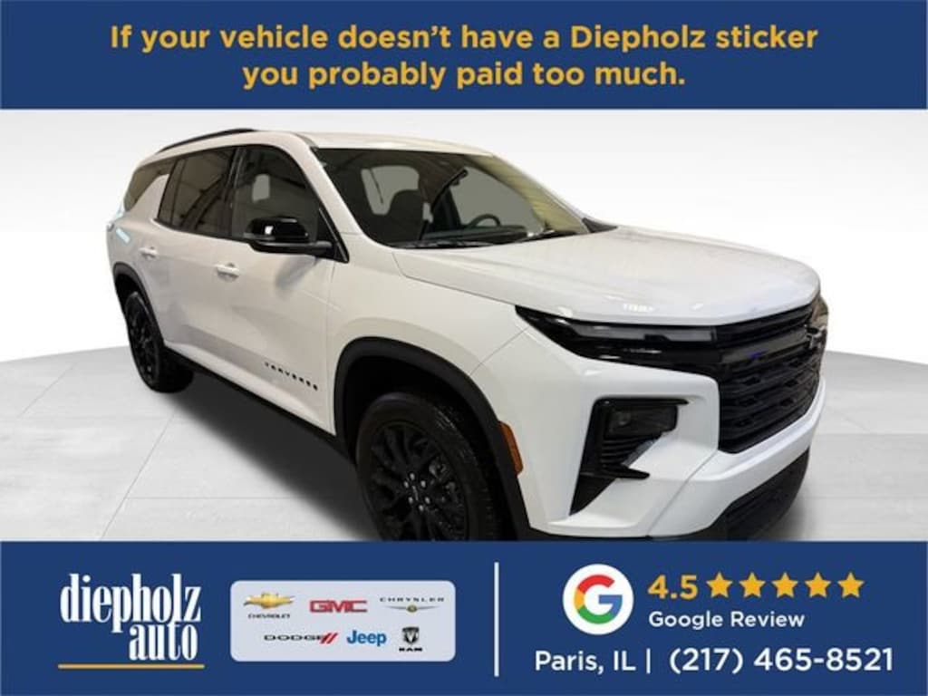 New 2026 Chevrolet Traverse LT SUV