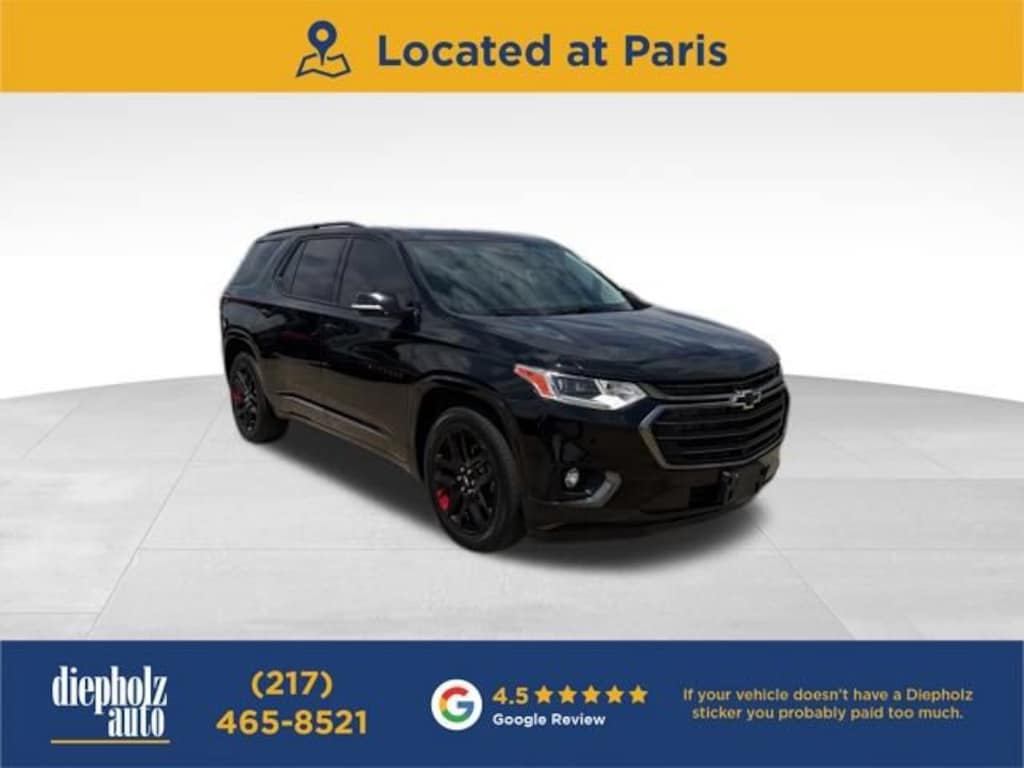 Used 2020 Chevrolet Traverse Premier SUV