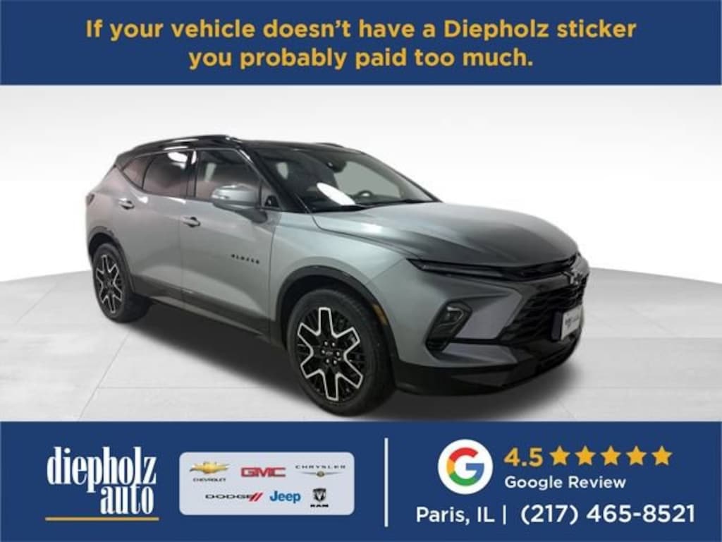 New 2026 Chevrolet Blazer RS SUV