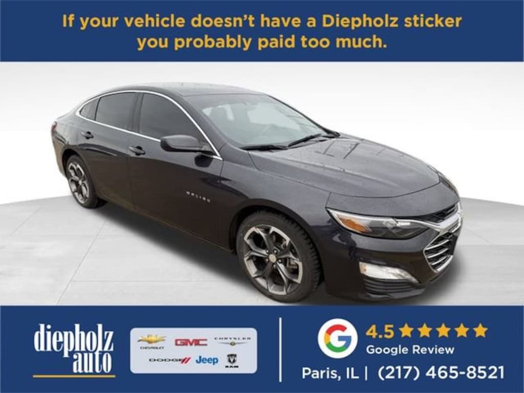 Used 2023 Chevrolet Malibu LT Sedan