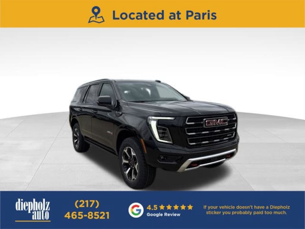 New 2026 GMC Yukon AT4 SUV