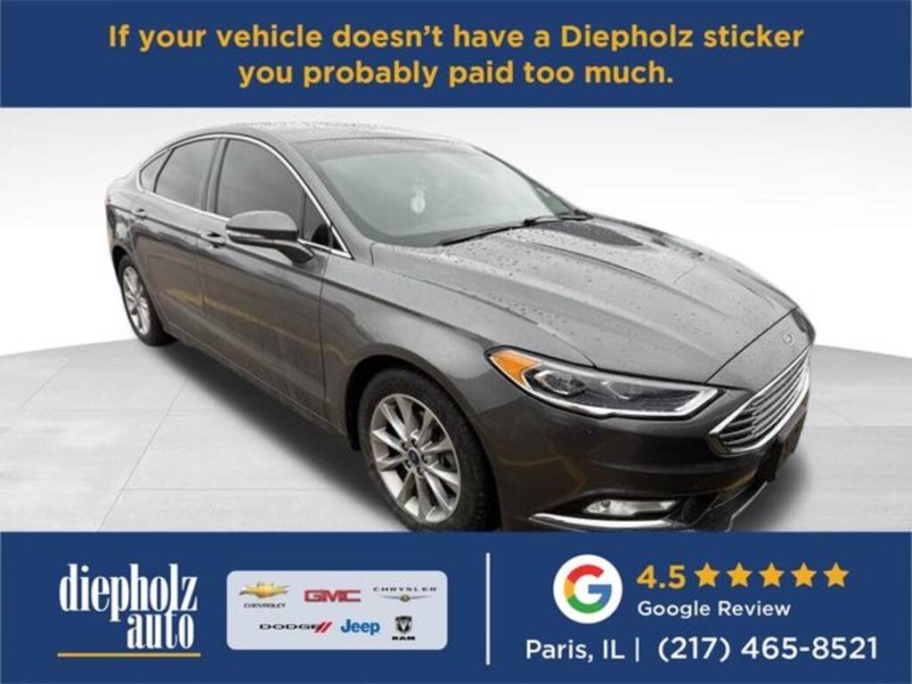 Used 2017 Ford Fusion SE Sedan