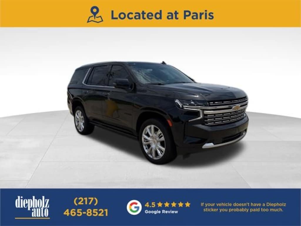 Used 2021 Chevrolet Tahoe High Country SUV