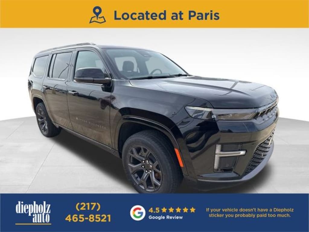 New 2026 Jeep Grand Wagoneer LIMITED ALTITUDE 4X4 Sport Utility