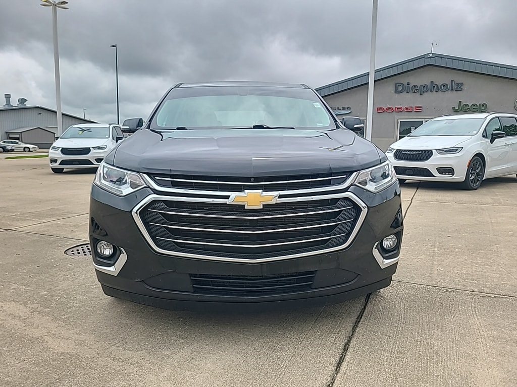 Certified 2021 Chevrolet Traverse 1LT with VIN 1GNERGKWXMJ103889 for sale in Paris, IL