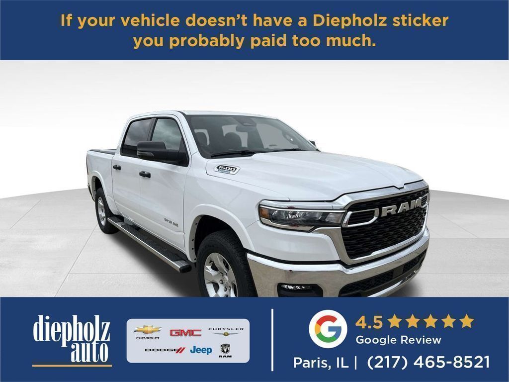 2025 Ram 1500 BIG HORN CREW CAB 4X4 5'7 BOX