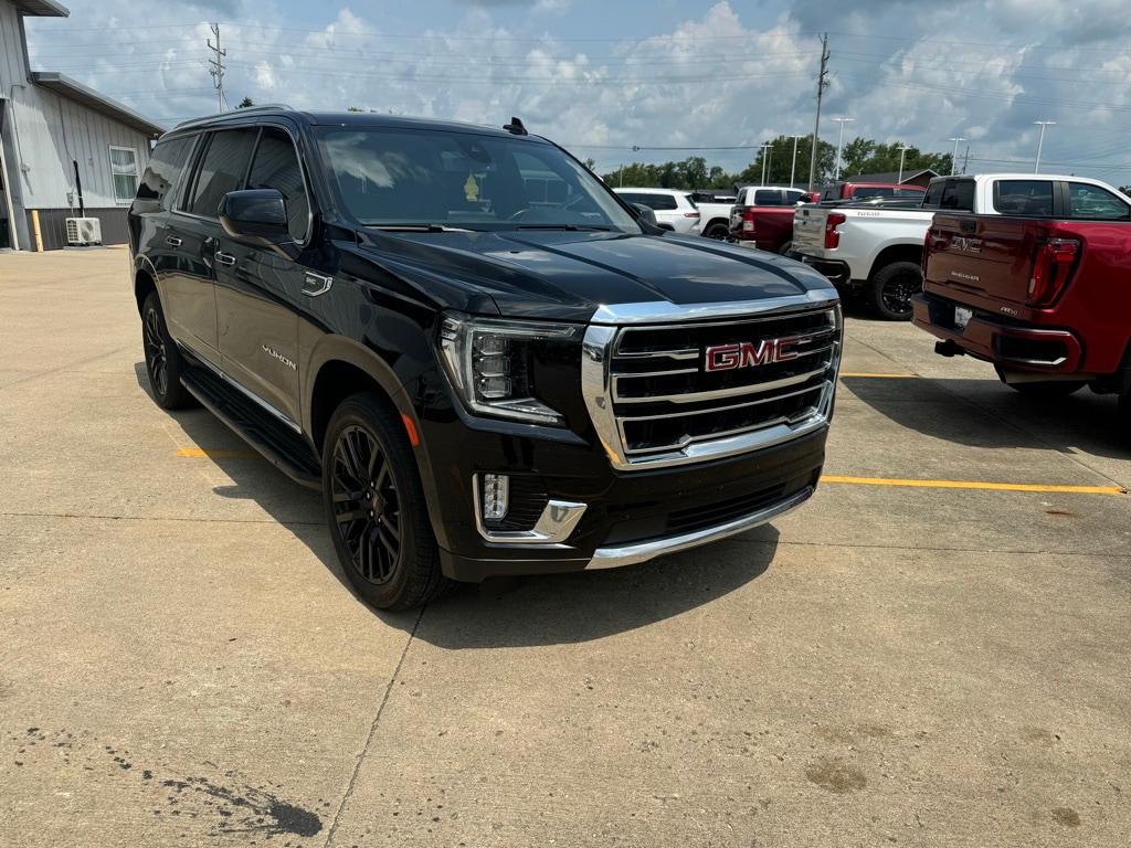 Certified 2022 GMC Yukon XL SLT with VIN 1GKS2GKD5NR221404 for sale in Paris, IL