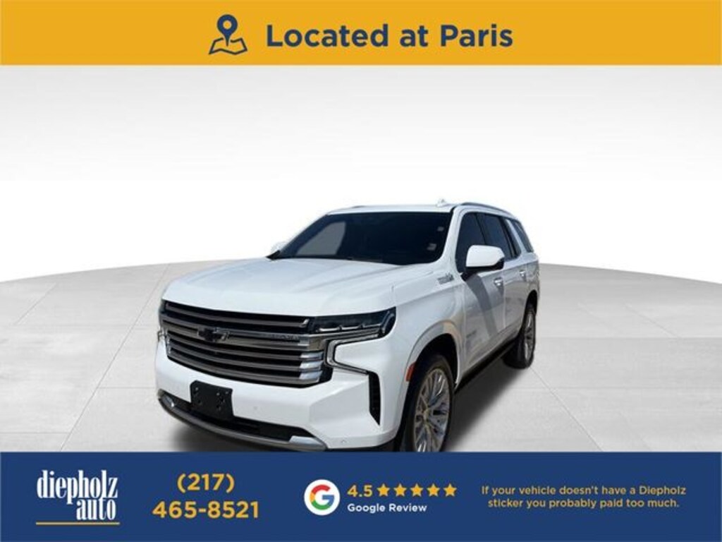 Used 2023 Chevrolet Tahoe High Country SUV