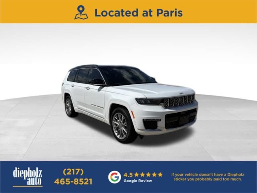 Used 2025 Jeep Grand Cherokee L Summit SUV