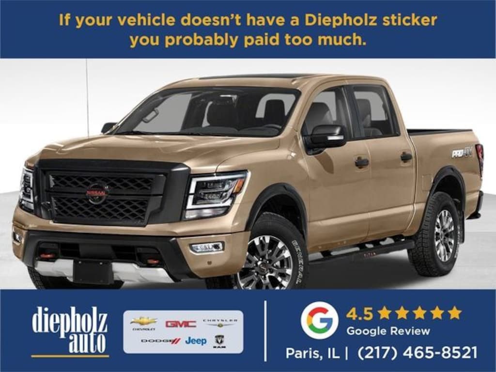 Used 2021 Nissan Titan PRO-4X Truck