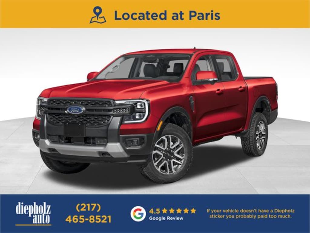 Used 2025 Ford Ranger Lariat Truck