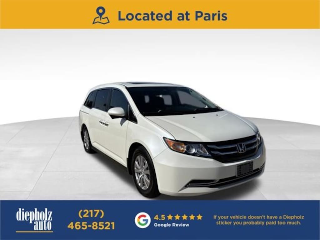 Used 2016 Honda Odyssey EX-L Minivan/Van