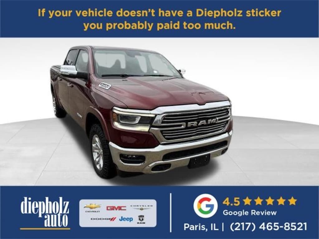 Used 2021 Ram 1500 Laramie Truck