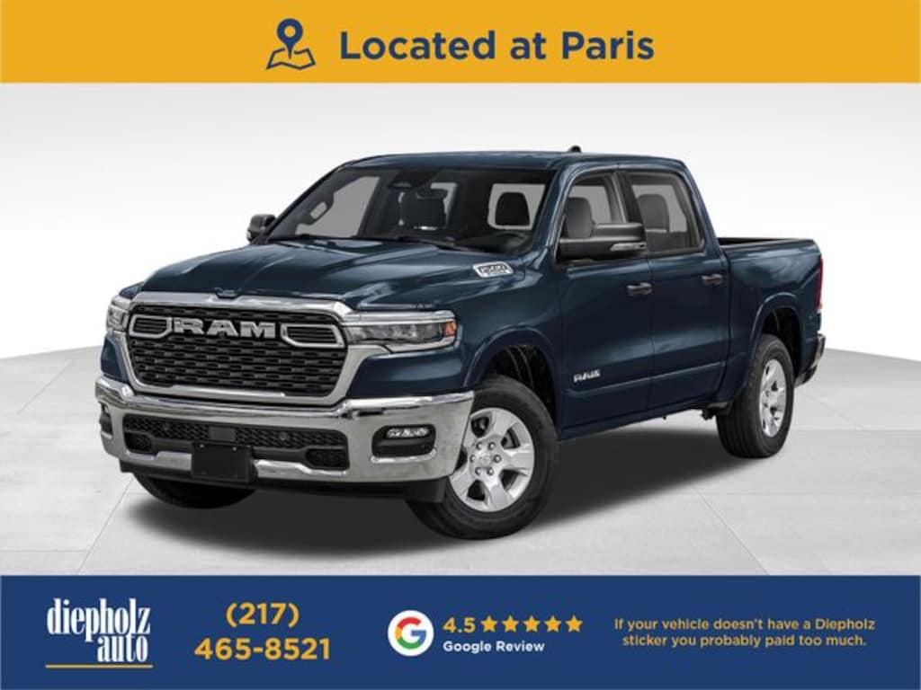 New 2026 Ram 1500 BIG HORN CREW CAB 4X4 5'7 BOX Pickup