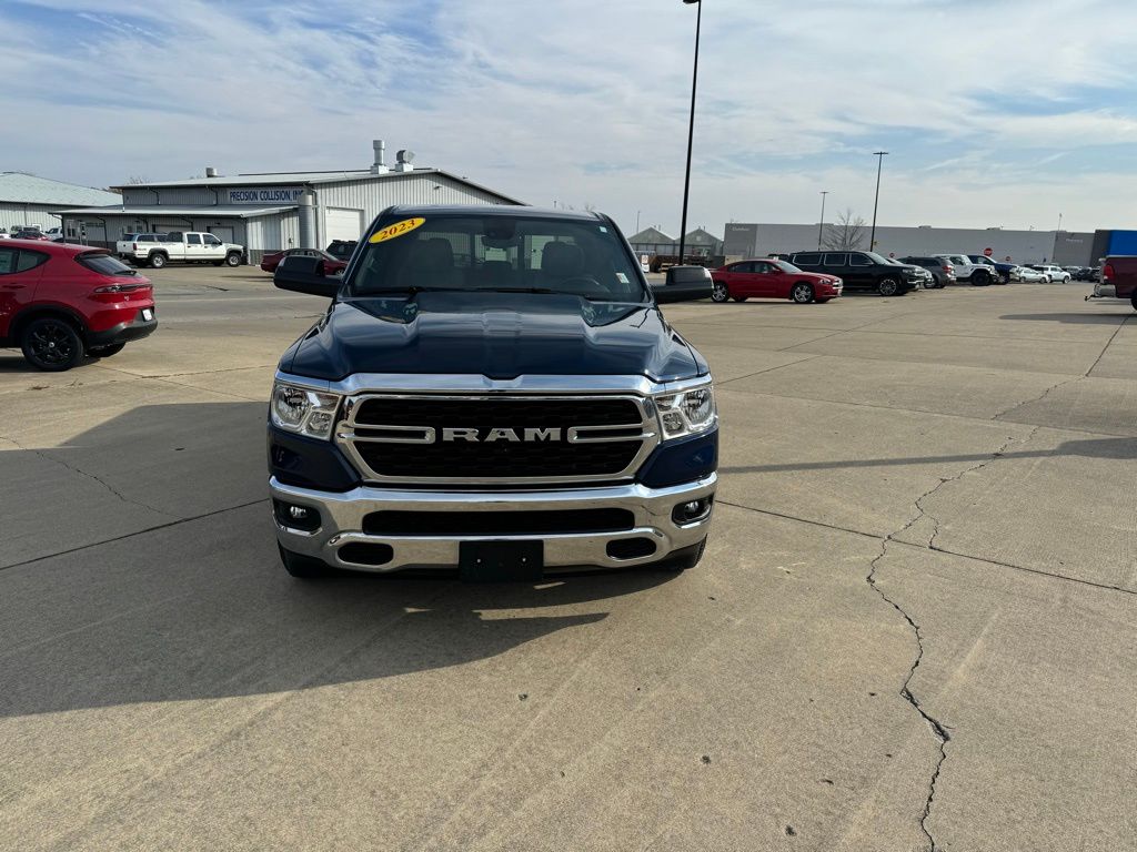Used 2023 RAM Ram 1500 Pickup Big Horn/Lone Star with VIN 1C6SRFFT9PN646869 for sale in Paris, IL