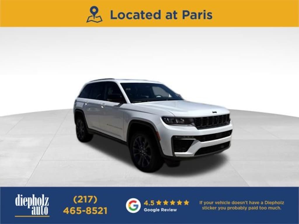 New 2026 Jeep Grand Cherokee 85TH ANNIVERSARY EDITION 4X4 Sport Utility