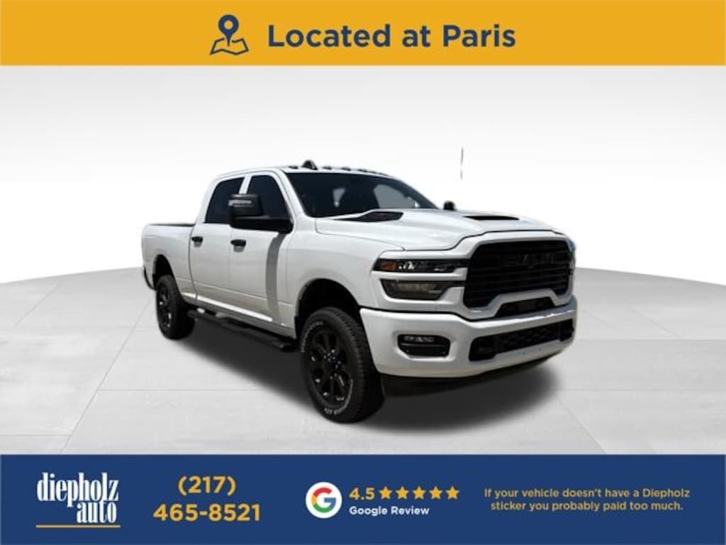 New 2026 Ram 2500 BLACK EXPRESS CREW CAB 4X4 6'4 BOX Pickup