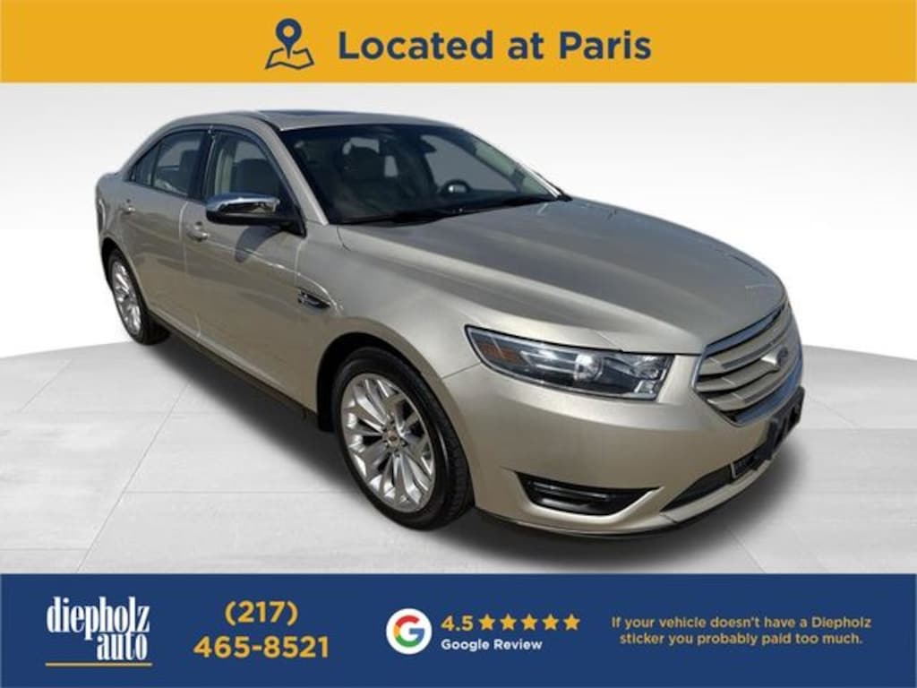 Used 2018 Ford Taurus Limited Sedan