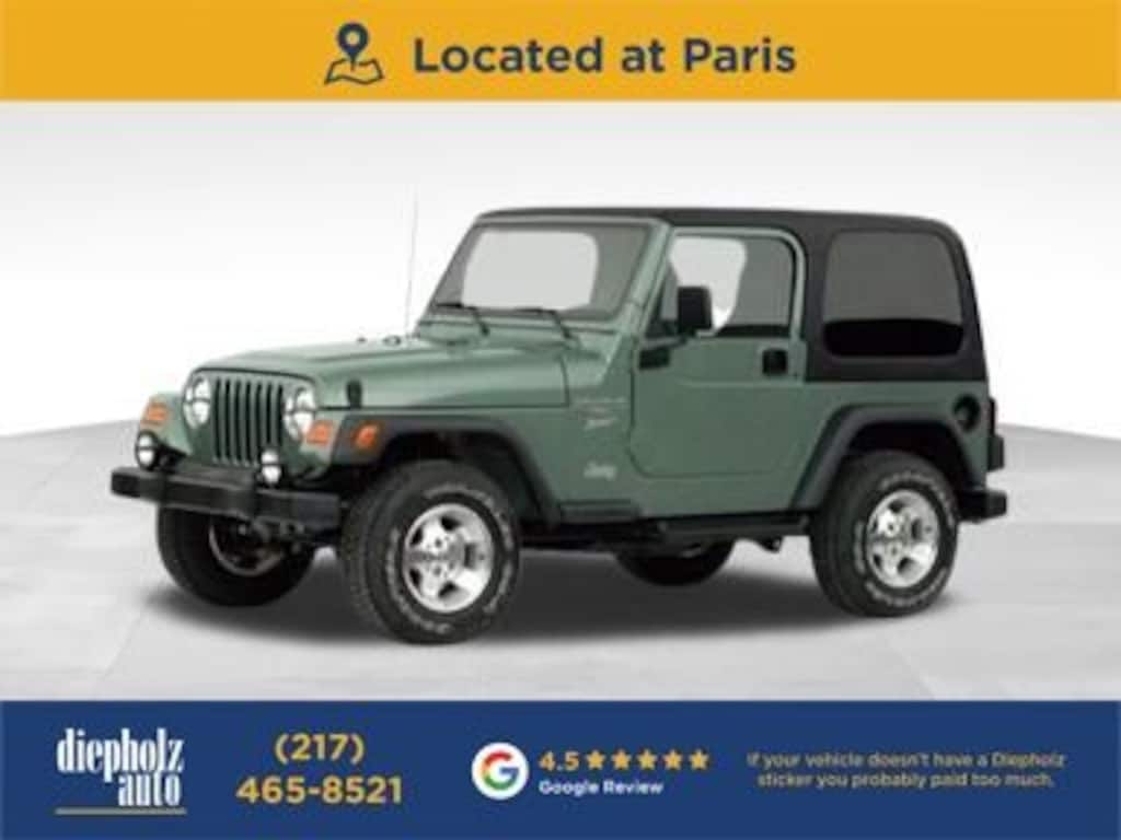 Used 2000 Jeep Wrangler Sport SUV