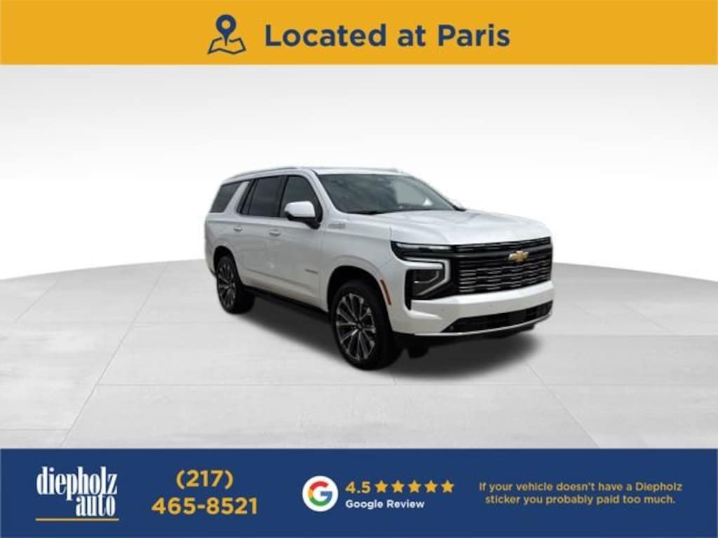 Used 2025 Chevrolet Tahoe High Country SUV