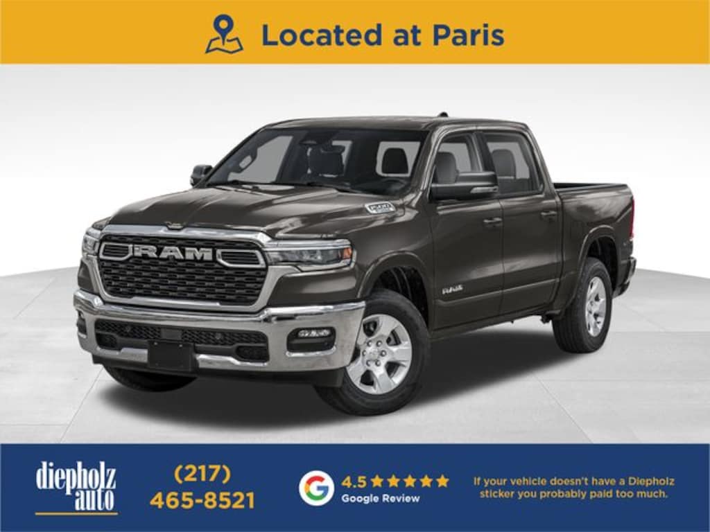 New 2026 Ram 1500 BIG HORN CREW CAB 4X4 5'7 BOX Pickup