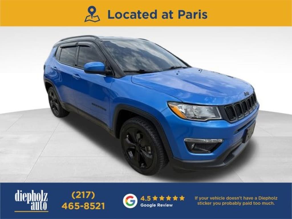 Used 2019 Jeep Compass Latitude SUV