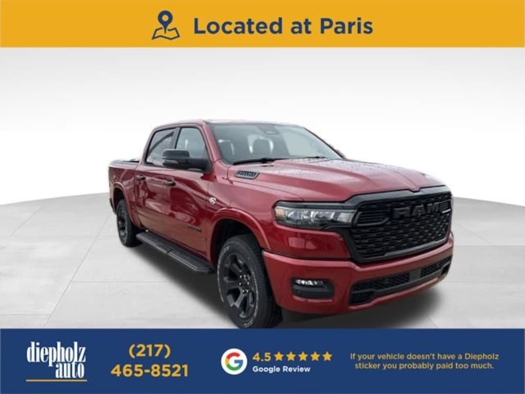 New 2026 Ram 1500 BIG HORN CREW CAB 4X4 5'7 BOX Pickup