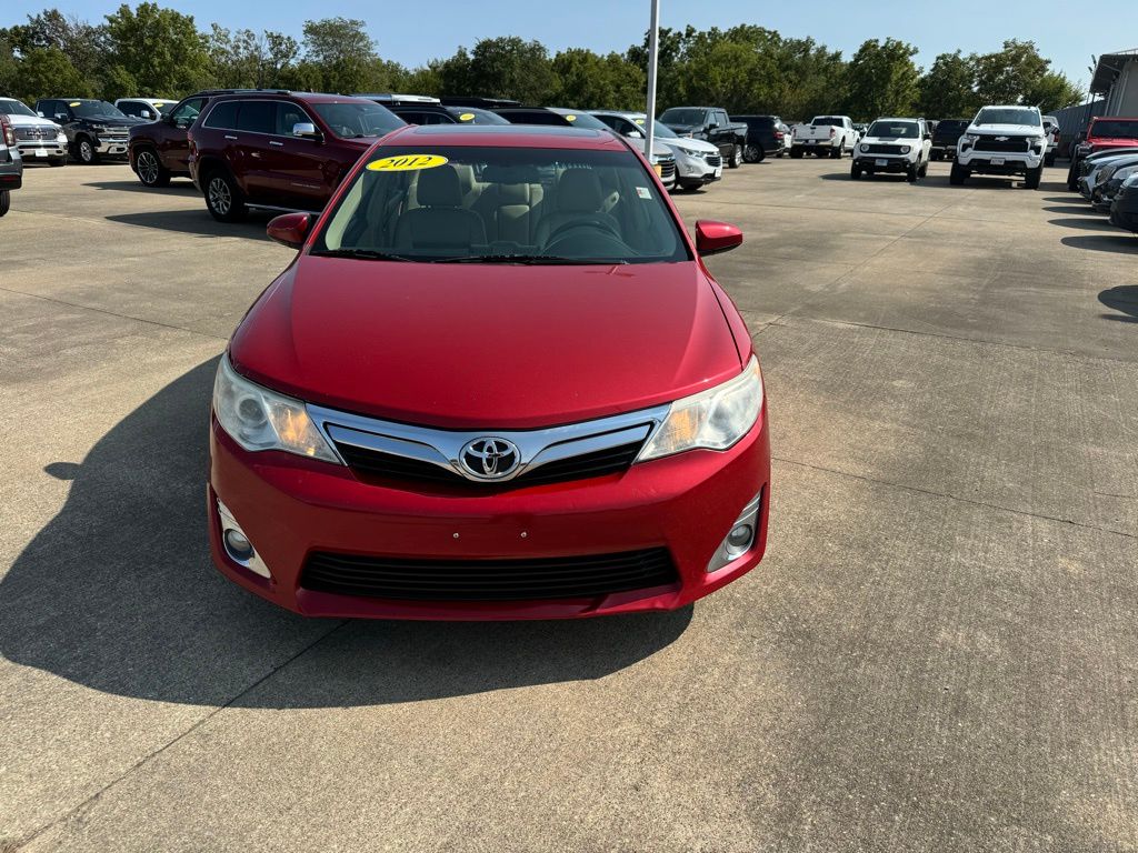 Used 2012 Toyota Camry XLE with VIN 4T1BK1FK4CU521054 for sale in Paris, IL