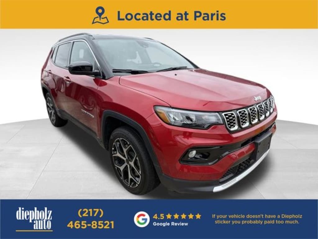 Used 2025 Jeep Compass Limited SUV