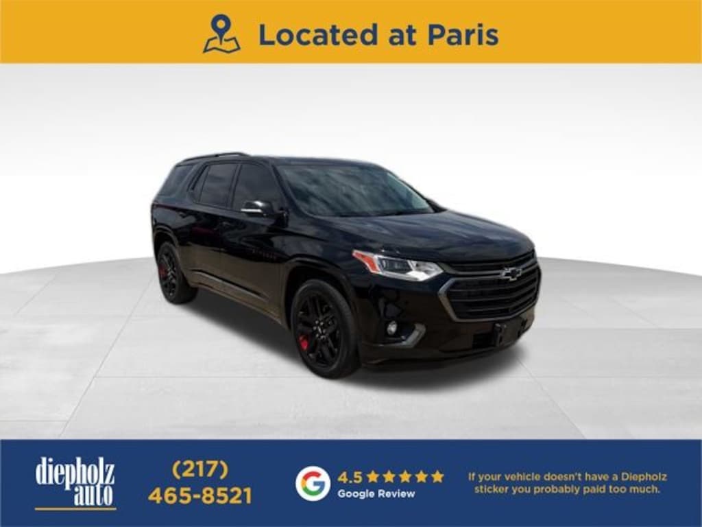 Used 2020 Chevrolet Traverse Premier SUV