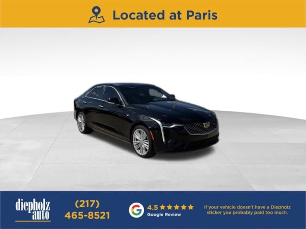 Used 2024 Cadillac CT4 Premium Luxury Sedan