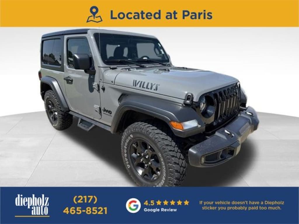 Used 2022 Jeep Wrangler Willys SUV