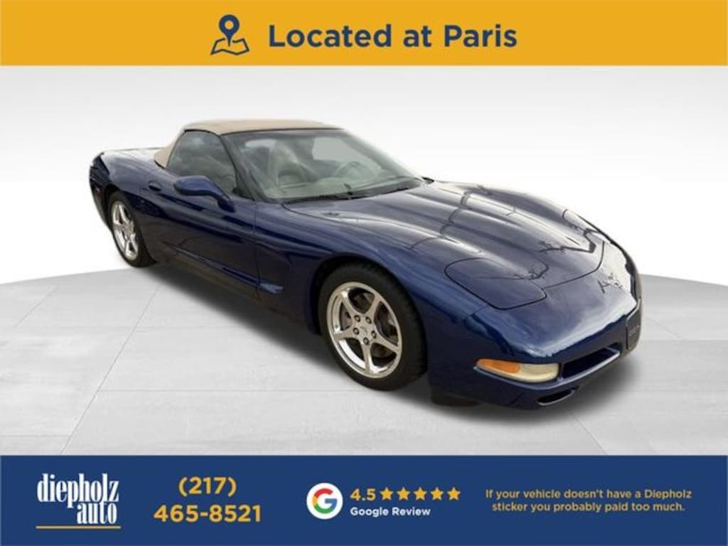 Used 2004 Chevrolet Corvette Base Convertible