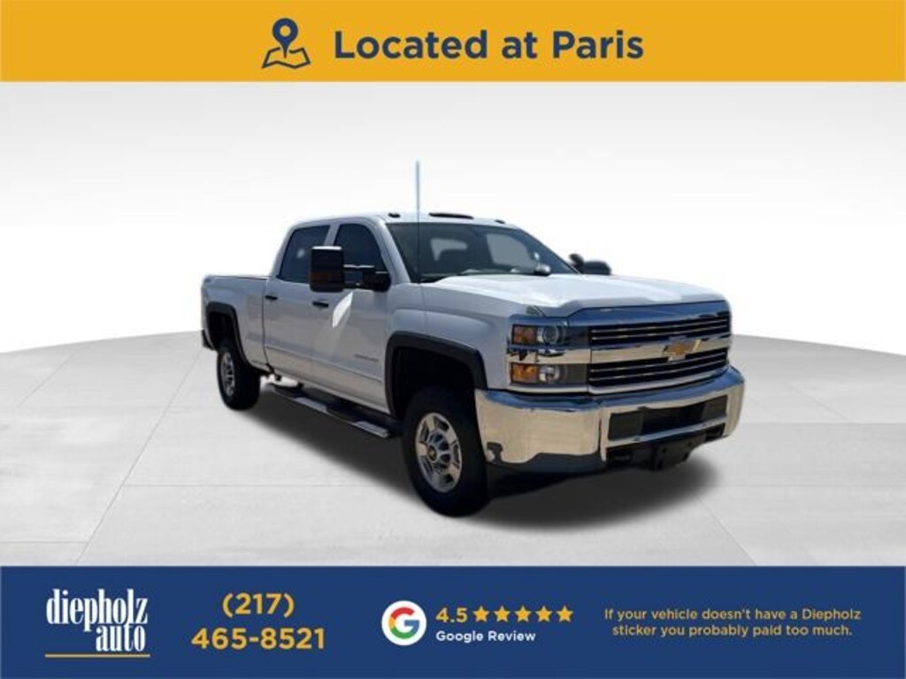 Used 2016 Chevrolet Silverado 2500HD Work Truck Truck