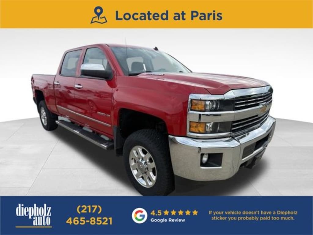 Used 2015 Chevrolet Silverado 2500HD LTZ Truck
