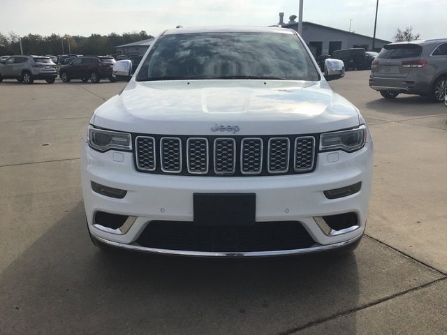 Certified 2018 Jeep Grand Cherokee Summit with VIN 1C4RJFJG3JC347082 for sale in Paris, IL