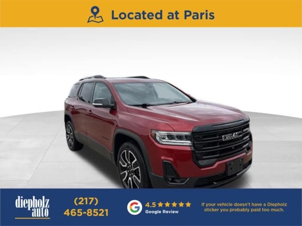 Used 2021 GMC Acadia SLT SUV