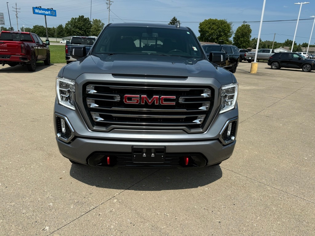 Used 2021 GMC Sierra 1500 AT4 with VIN 3GTP9EEL0MG174687 for sale in Paris, IL