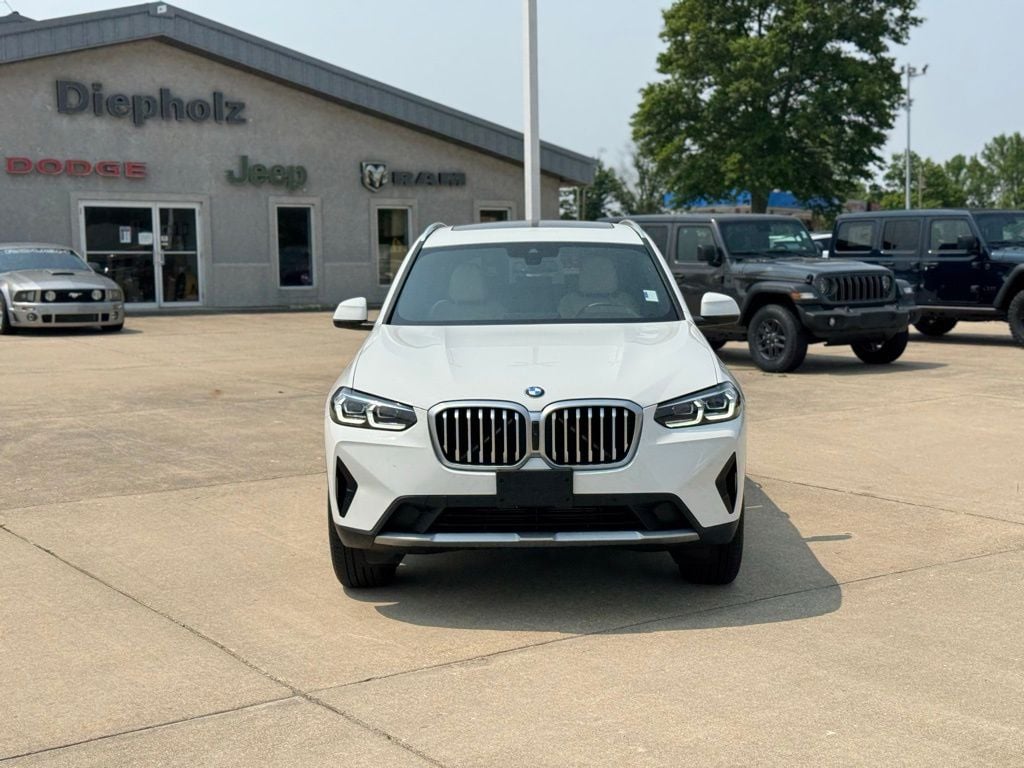 Used 2024 BMW X3 30i with VIN 5UX53DP03R9W69221 for sale in Paris, IL