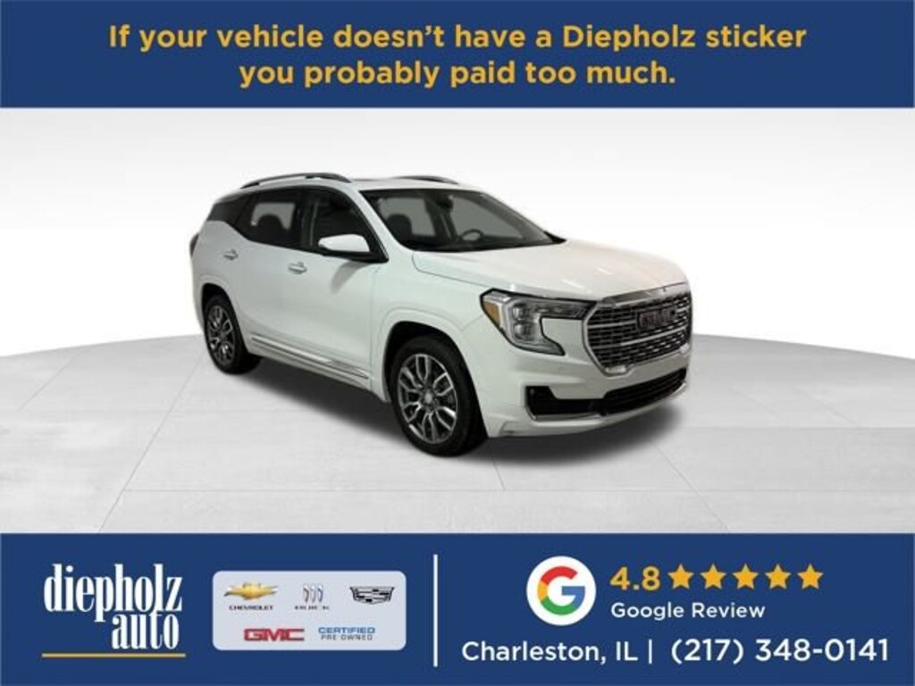 Certified 2022 GMC Terrain Denali SUV