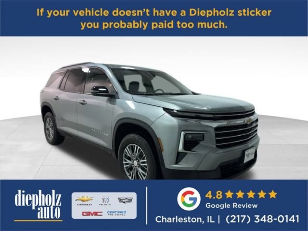 Certified 2025 Chevrolet Traverse LT SUV