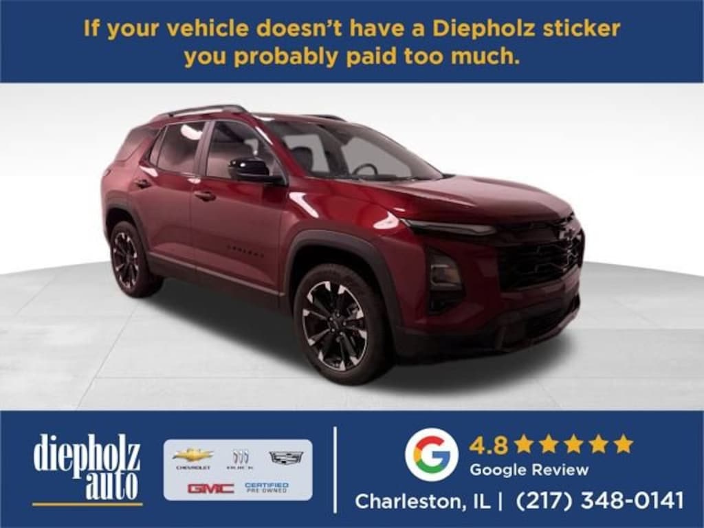 Certified 2025 Chevrolet Equinox RS SUV