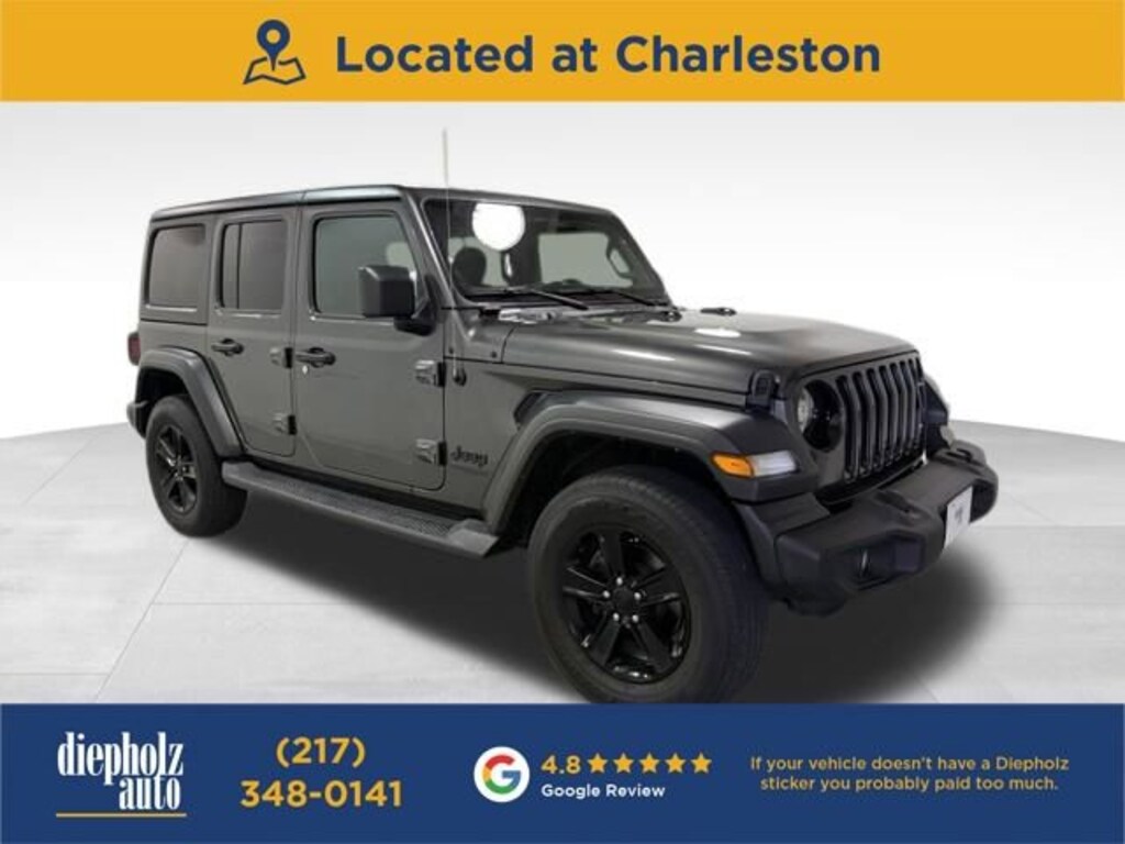 Used 2022 Jeep Wrangler Unlimited Sport Altitude 4x4 SUV